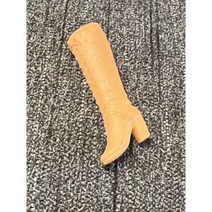 Mattel Barbie Mod Era Lace-up Tan Boot‎ REPLACEMENT Only 1